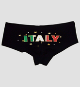 Italy Panties – Women’s Sexy Boyshort Underwear – Soccer Fan Lingerie Gift – Italian Flag Design