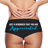 Sexy Girl Rock Just A Reminder That You Are Appreciated. Booty Shorts