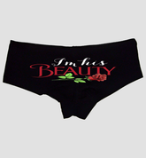 I’m His Beauty Panties – Romantic Women’s Boyshort Lingerie