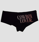 Cowboy Lover Panties – Women’s Boyshort Underwear – Country Girl Lingerie Gift for Rodeo, Western & Southern Vibes