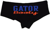 Sexy Girl Rock Gator Booty Panties – Football-Inspired Cotton Boyshorts for Women, Cheeky Game Day Lingerie S-3X Sizes
