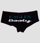 Eagles Booty Panties–Cheeky Fan Girl Hipster Underwear for Women | Flirty Cotton Boyshorts Gift | Low-Rise Game Day Lingerie
