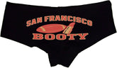 San Francisco Booty Panties – Women’s Sexy Boyshort Underwear – Fun Football Inspired Lingerie Gift