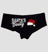 Santa’s Beauty Panties – Women’s Boyshort Lingerie – Christmas Holiday Gift