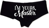 I'm Yours Master Booty Shorts Boyshort Cotton Bikini Bottom Sexy Panties