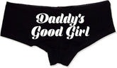 Daddy’s Good Girl Panties—Naughty Cotton Lingerie for Women, Cheeky Low-Rise Boyshorts for Submissive Wives, Gift for Girl