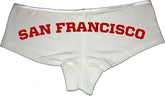 SGR City Names Booty Shorts, Naughty Panties for Women, Premium Cotton Underwear, Sexy Gifts for Wife