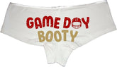 Sexy Girl Rock SGR - San Francisco Fan Gear - Gameday Booty - Girlfriend Wife - Cotton Black Team Underwear (Copy)