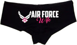 Sexy Military Air Force Wife Booty Shorts Boyshort Cotton Bikini Bottom Panties