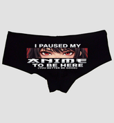 I Paused My Anime T-Shirt – Funny Women’s Gamer Tee