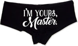 I'm Yours Master Booty Shorts Boyshort Cotton Bikini Bottom Sexy Panties