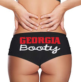 Sexy Girl Rock Georgia Novelty Hipster Panties – Flirty and Fun Cotton Women’s Underwear Gift