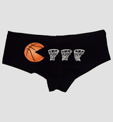 Basketball Eats Panties – Women’s Funny Boyshort Lingerie