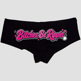 Bitches Be Rippin’ Panties – Funny Sassy Quote Boyshort Underwear for Women