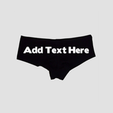 Sexy Girl Rock SGR Customizable Panties for Women – Add Your Own Text and Fonts – Premium Cotton Personalized Underwear