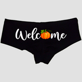 Fall Pumpkin Panties Cute Autumn Panties Pumpkin Season Underwear Funny Fall Gift for Her Halloween Boyshorts Cozy Fall Boyshorts