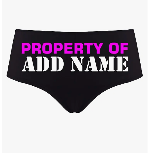 A Fun Custom Underwear Gift With a Personal Twist