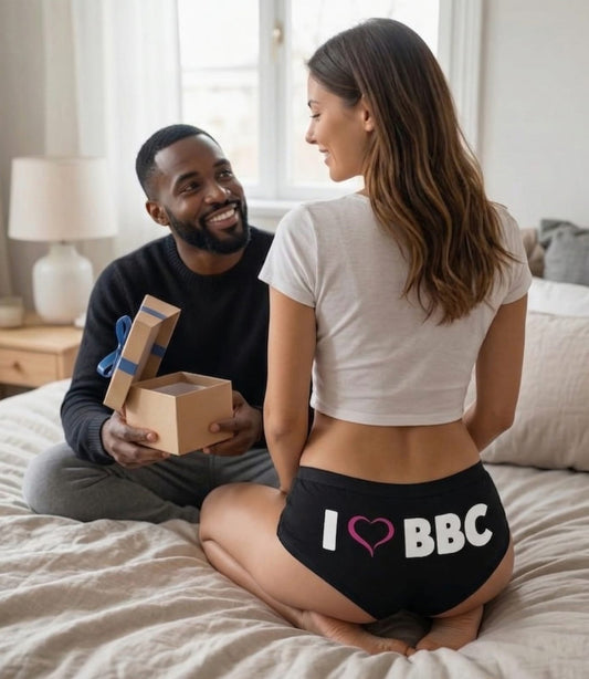 I ❤️ BBC – Bold, Playful & Personalized Custom Panties