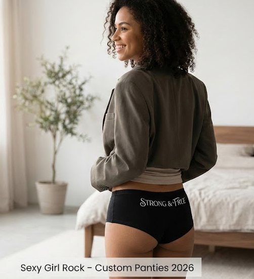 Custom Panties for Women – Sexy Girl Rock 2026