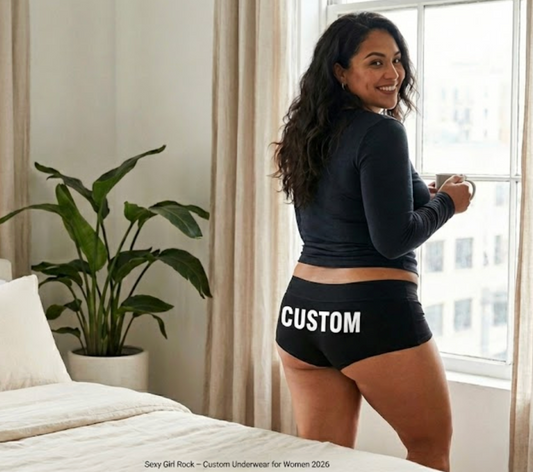 Custom Underwear for Women – Sexy Girl Rock 2026