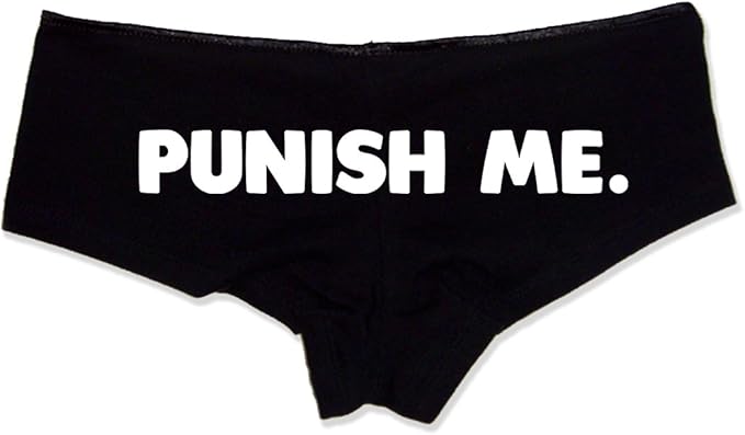 Punish Me. Booty Shorts Boyshort Cotton Bikini Bottom Sexy Panties