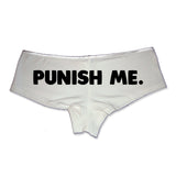 Punish Me. Booty Shorts Boyshort Cotton Bikini Bottom Sexy Panties