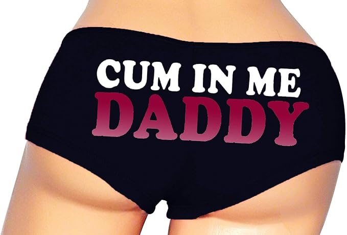 Sexy Girl Rock Low-Rise Cheeky Daddy Panties – Bold Bedroom Lingerie for Bachelorette, Honeymoon, Roleplay, Bridal Gift