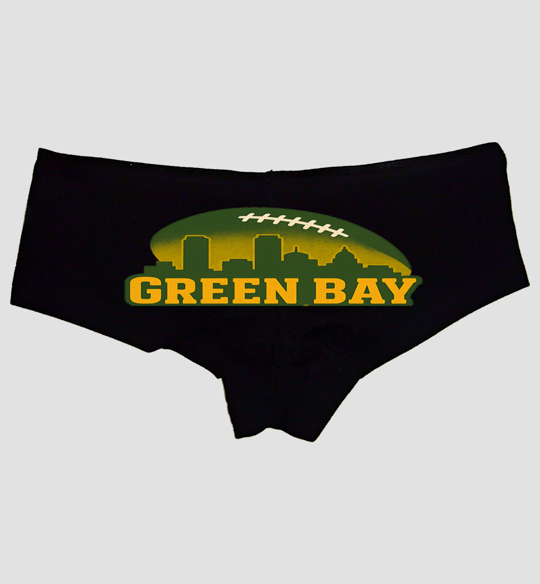 Sexy Girl Rock Green Bay Booty Shorts – Fan Gift Panties for Wife or Girlfriend