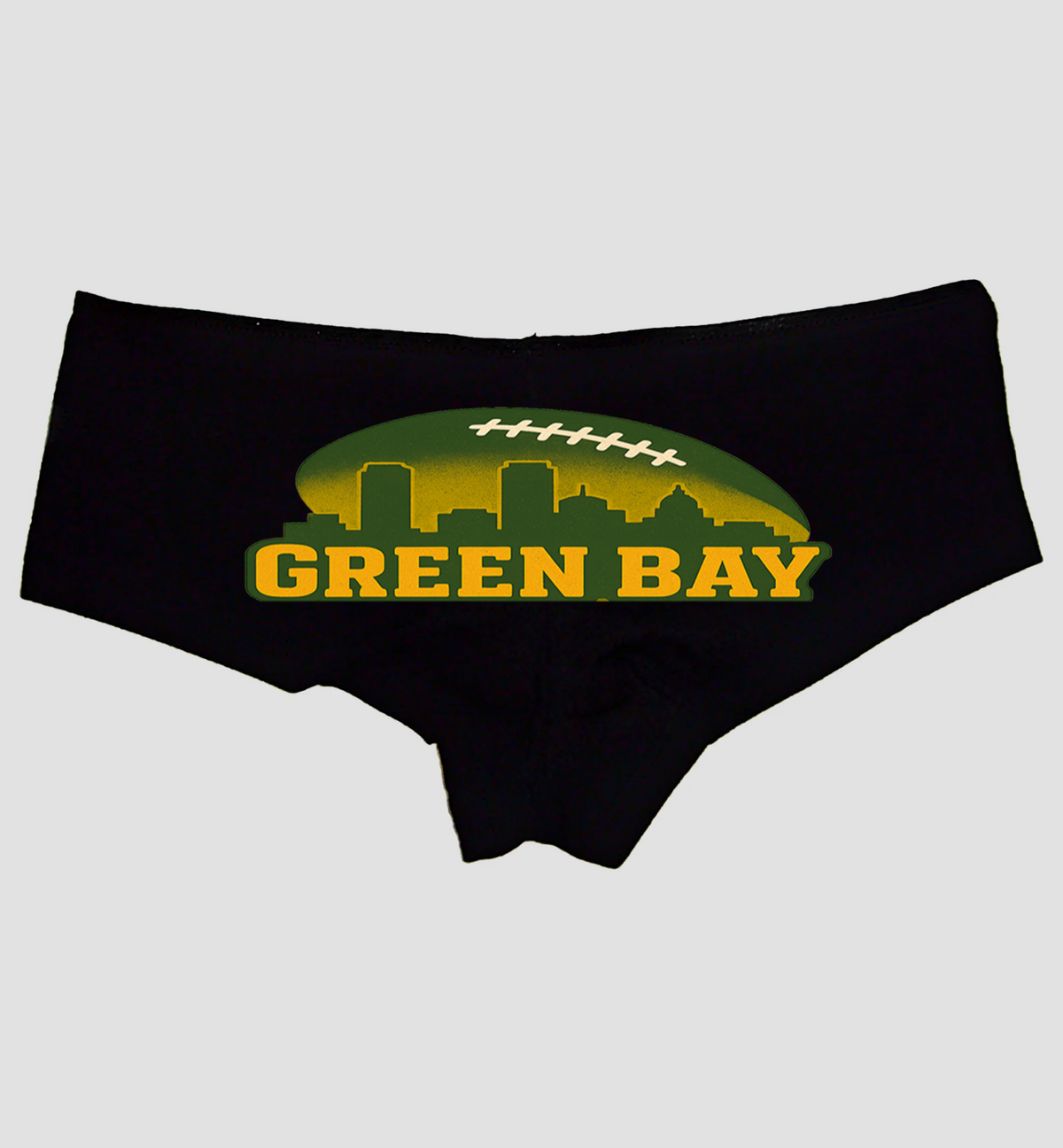 Sexy Girl Rock Green Bay Booty Shorts – Fan Gift Panties for Wife or Girlfriend
