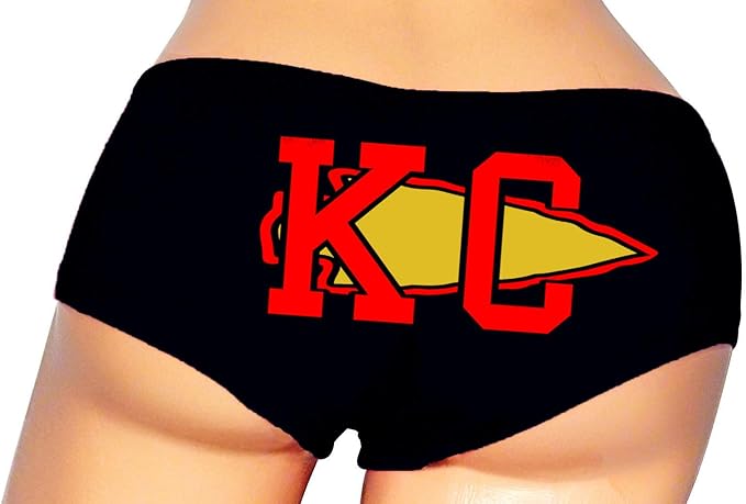 Sexy Girl Rock KC Arrow Novelty Hipster Panties For Women Black