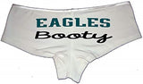 Eagles Booty Panties–Cheeky Fan Girl Hipster Underwear for Women | Flirty Cotton Boyshorts Gift | Low-Rise Game Day Lingerie