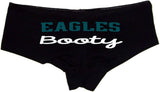 Eagles Booty Panties–Cheeky Fan Girl Hipster Underwear for Women | Flirty Cotton Boyshorts Gift | Low-Rise Game Day Lingerie