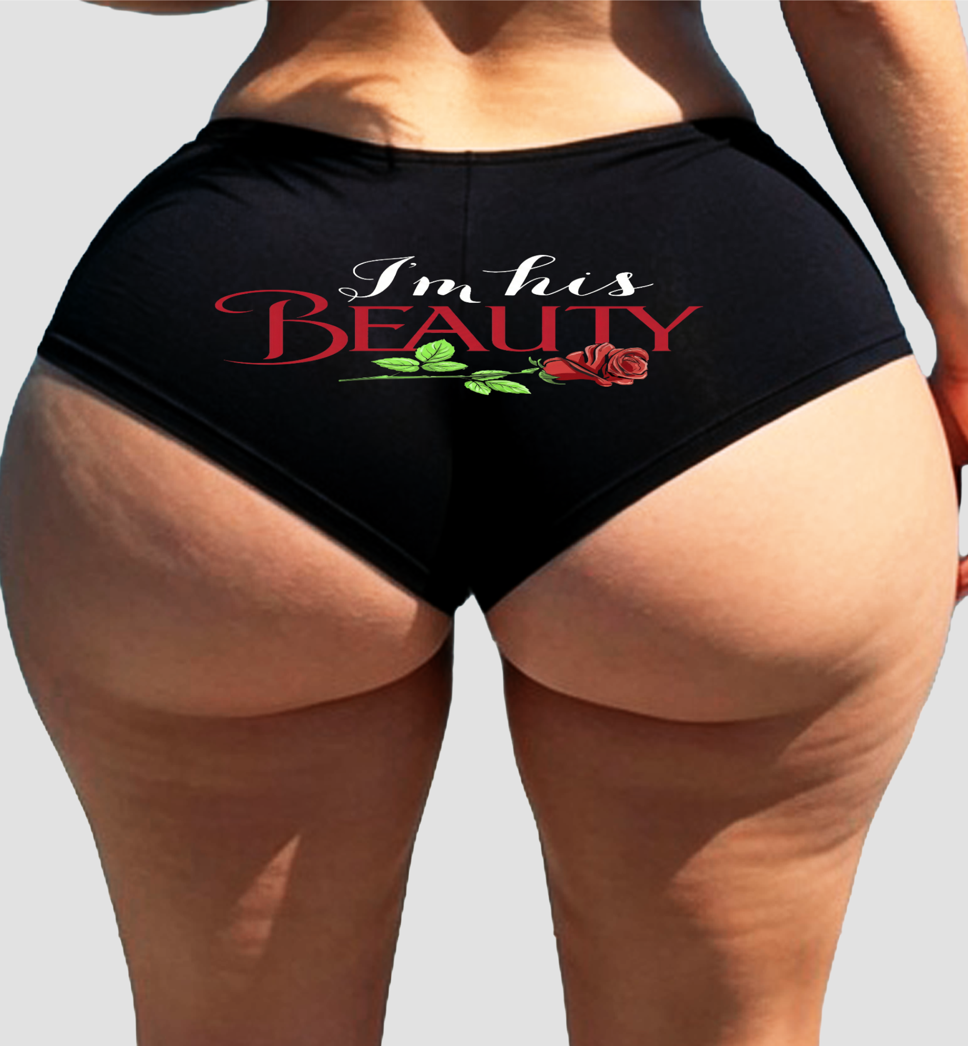 I’m His Beauty Panties – Romantic Women’s Boyshort Lingerie