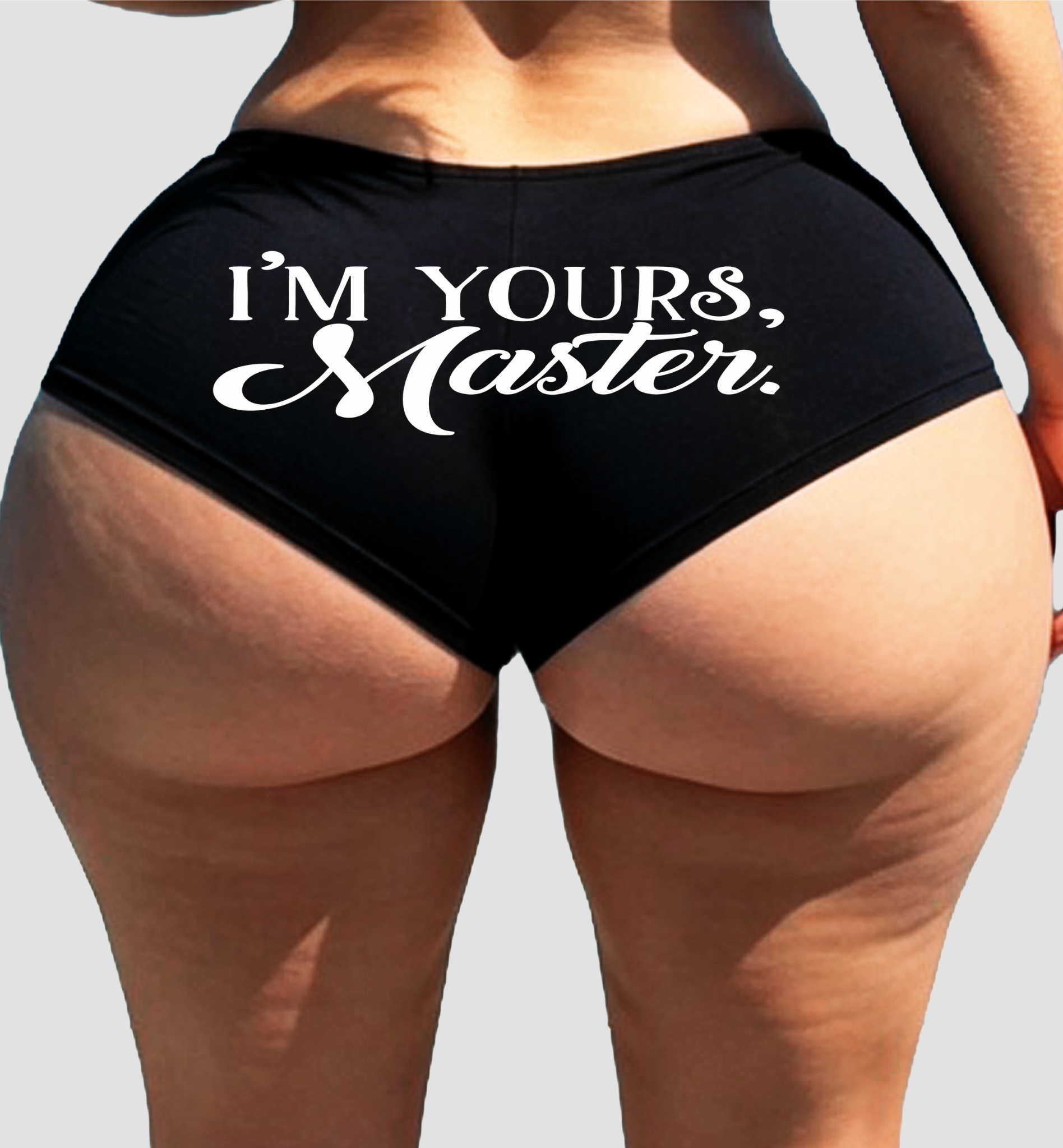 I'm Yours Master Booty Shorts Boyshort Cotton Bikini Bottom Sexy Panties