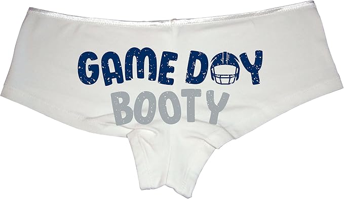SGR – Dallas Fan Gear - Gameday Booty - Girlfriend Wife - Cotton Black Team Underwear