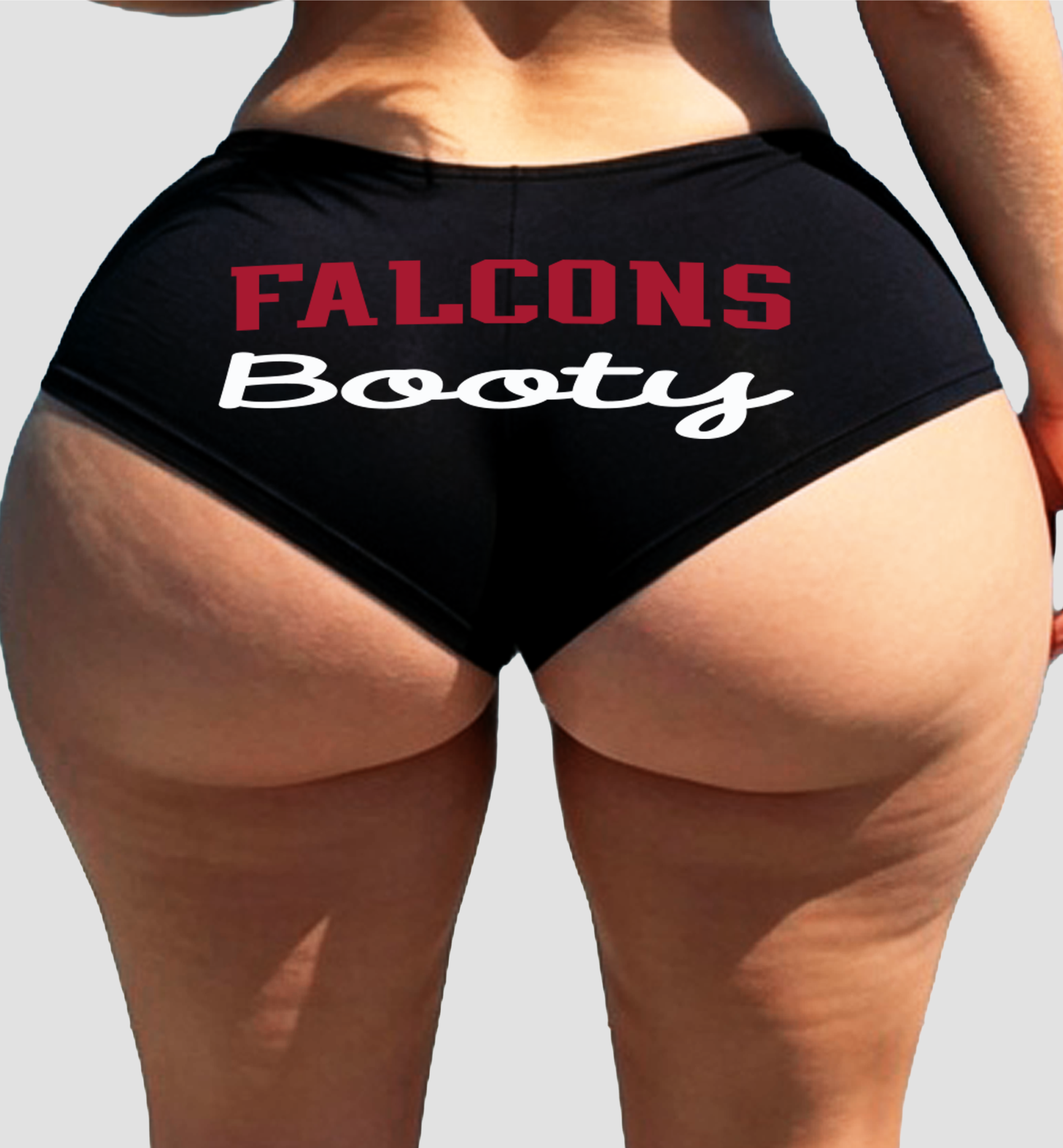 Sexy Girl Rock Falcons Booty Booty Shorts