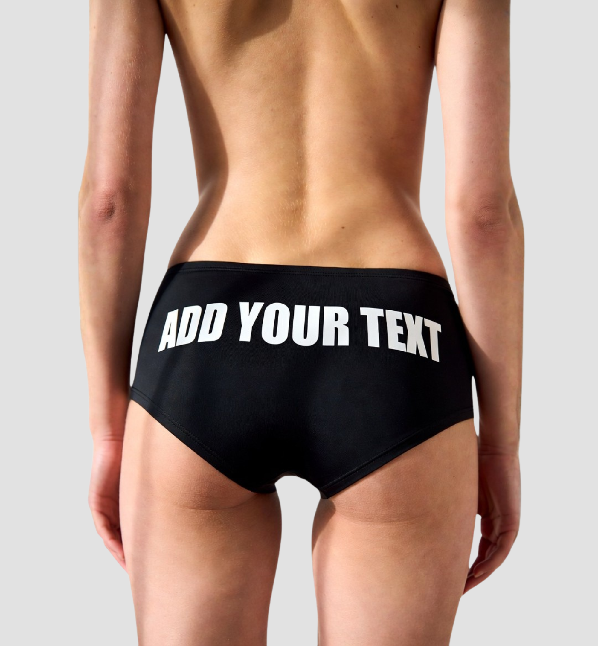 Sexy Girl Rock SGR Customizable Panties for Women – Add Your Own Text and Fonts – Premium Cotton Personalized Underwear