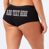 Sexy Girl Rock SGR Customizable Panties for Women – Add Your Own Text and Fonts – Premium Cotton Personalized Underwear