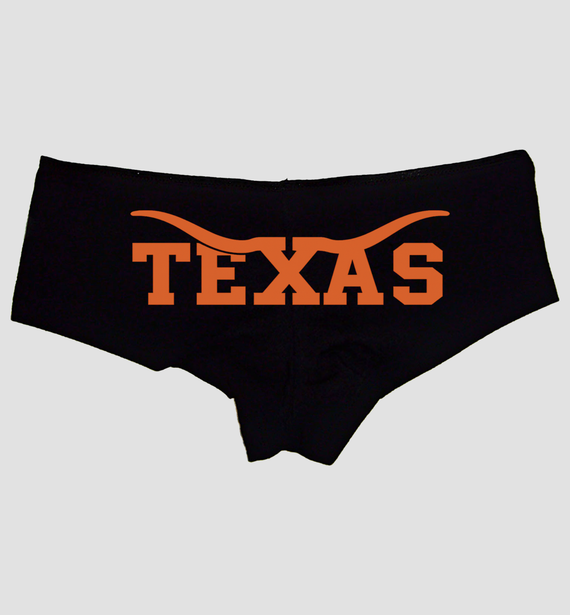 Sexy Girl Rock Texas Graphic Panties – Bold State Pride Cheeky Underwear with Throwback Horn-Inspired Design