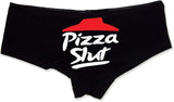 Pizza Slut Panties – Naughty Cotton Boyshorts for Women, Funny Sexy Lingerie Gift S-3X, Cheeky Parody Underwear