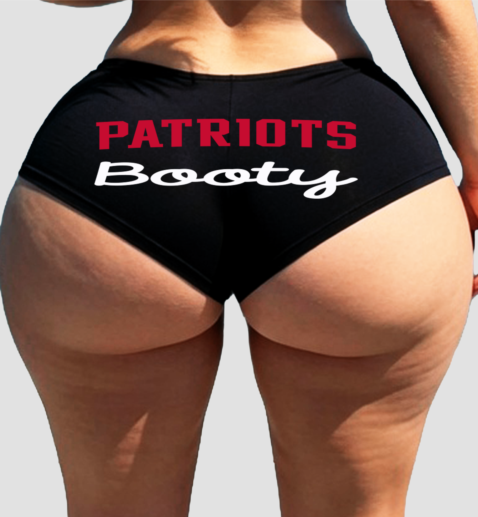 Patriots Booty Panties – Sexy Cotton Boyshorts for Women, Flirty Game Day Gift Lingerie S-3X, Team-Inspired Underwear