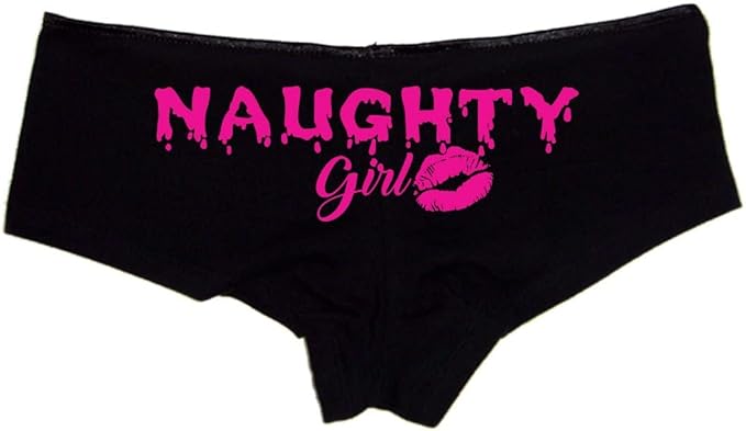 SGR Naughty Girl Booty Shorts, Premium Cotton, Naughty Panties for Women, Sexy Gifts for Wife