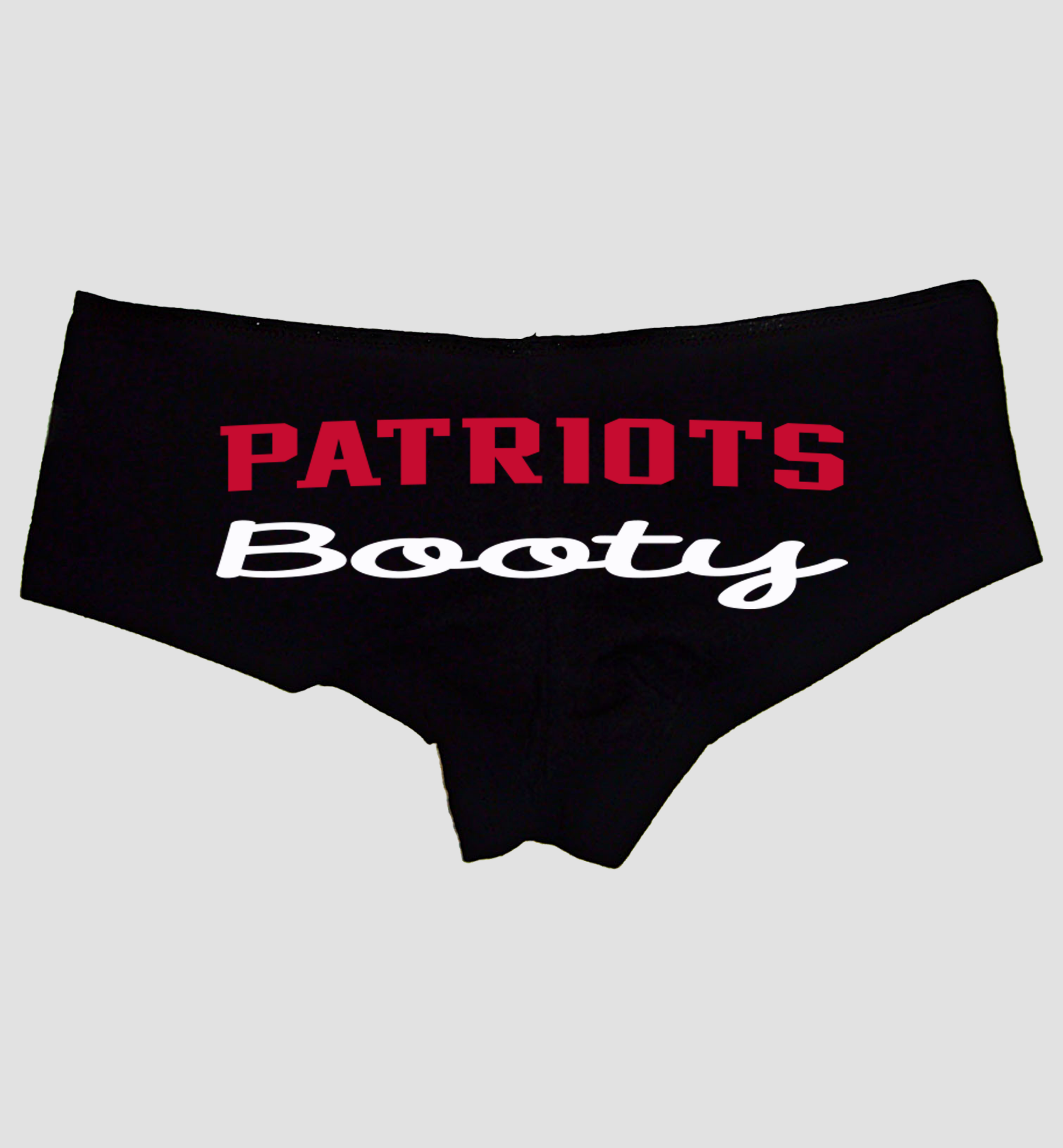 Patriots Booty Panties – Sexy Cotton Boyshorts for Women, Flirty Game Day Gift Lingerie S-3X, Team-Inspired Underwear