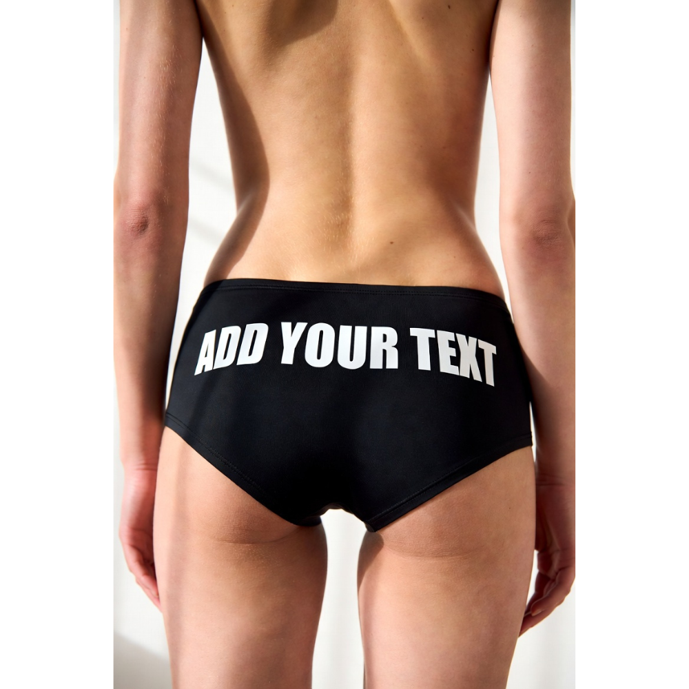Custom Panties – Add Your Own Text