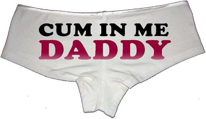 Sexy Girl Rock Low-Rise Cheeky Daddy Panties – Bold Bedroom Lingerie for Bachelorette, Honeymoon, Roleplay, Bridal Gift