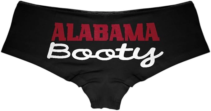 Alabama Booty Panties – Cheeky Southern Girl Cotton Underwear | Flirty Low-Rise Hipster Lingerie