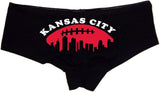 Sexy Girl Rock Kansas City Booty Shorts Women’s Premium Cotton Panties – Fun and Flirty Gift for Her