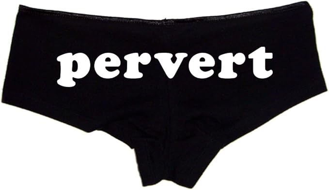 Pervert Booty Shorts Boyshort Cotton Bikini Bottom Sexy Panties