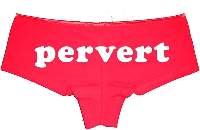 Pervert Booty Shorts Boyshort Cotton Bikini Bottom Sexy Panties