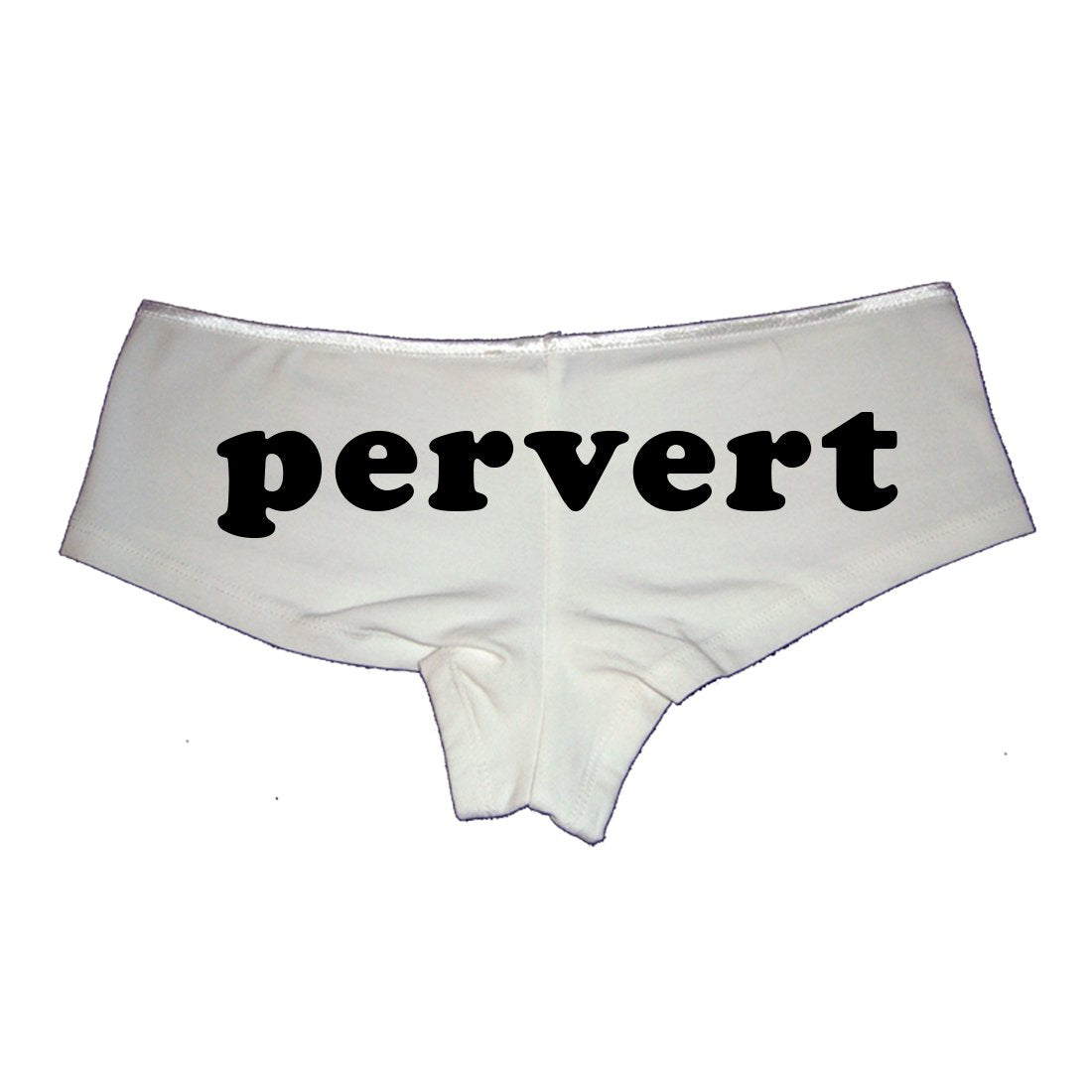 Pervert Booty Shorts Boyshort Cotton Bikini Bottom Sexy Panties